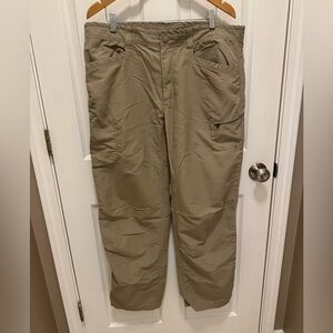The North Face Tan Cargo Pants Durable Cotton